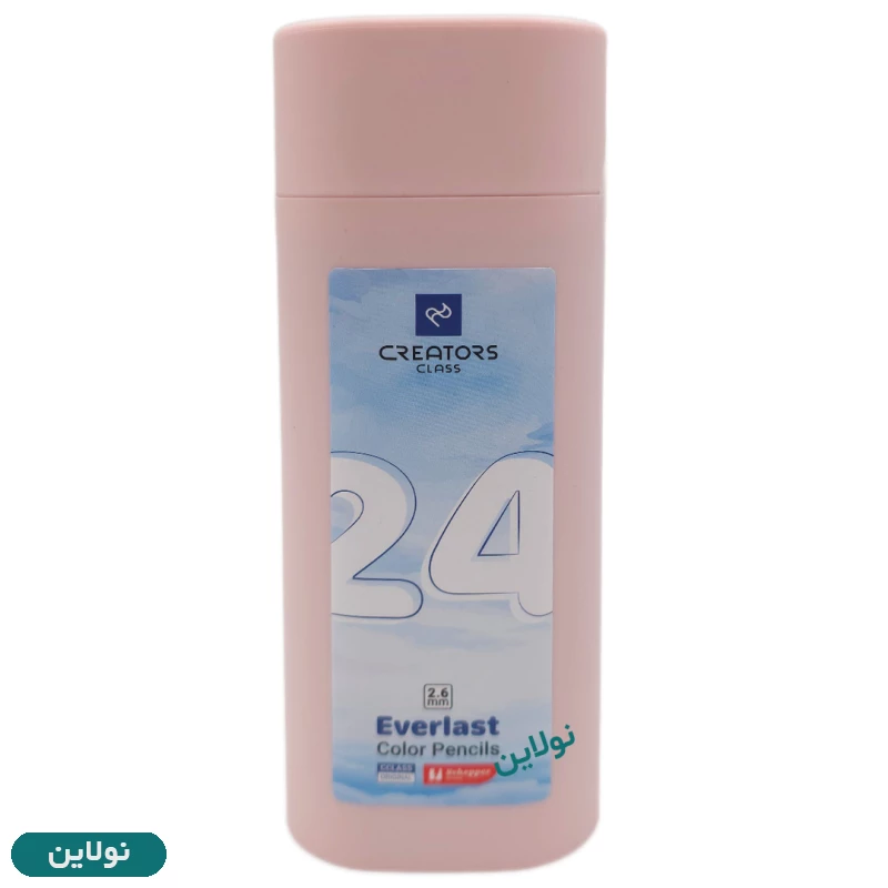 قیمت و خرید مداد رنگی اتودی 24 رنگ سی کلاس مدل everlast به همراه تراش مکانیزه کد cp26-24 | نولاین