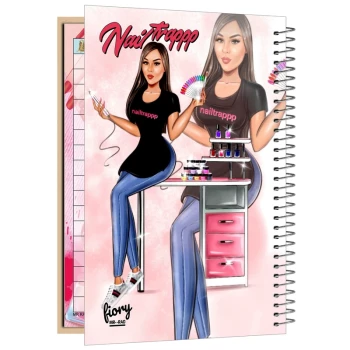 دفتر نوبت دهی ناخن مستر راد کد 2419 | نولاین