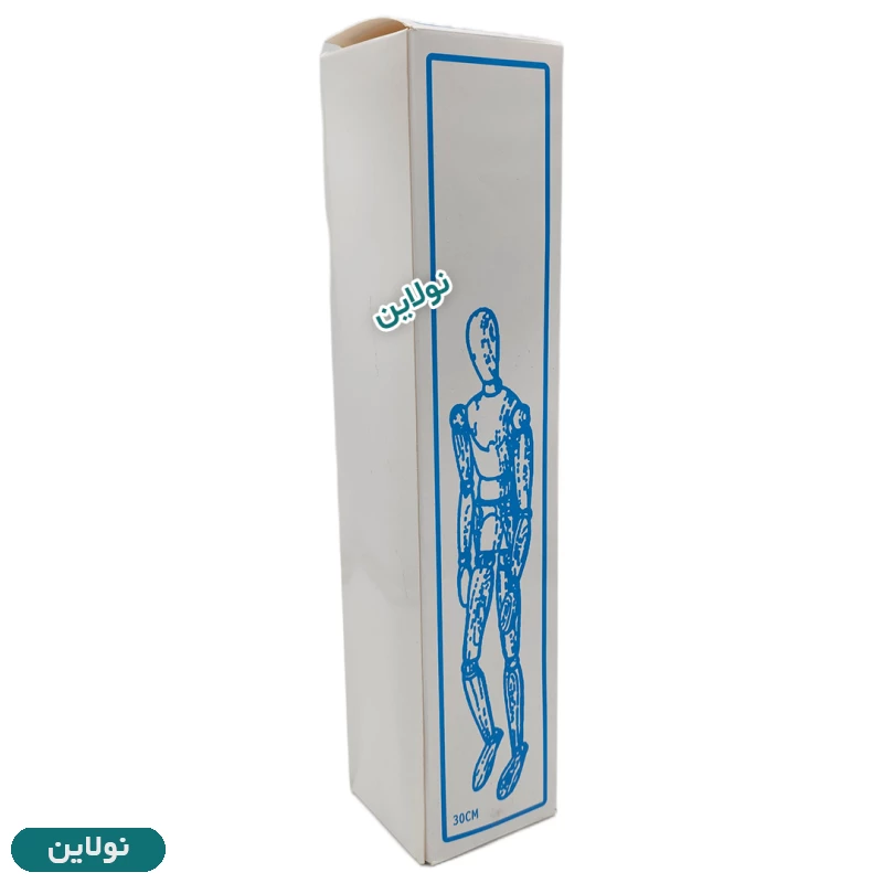 قیمت و خرید آدمک چوبی طراحی 30 سانتی متری مدل "Manikin 12 | نولاین