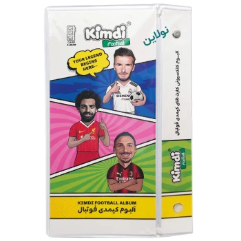 آلبوم کارت بازی کیمدی 2026 ظرفیت 120 عددی طرح 8 + 2 کارت کیمدی هدیه | نولاین