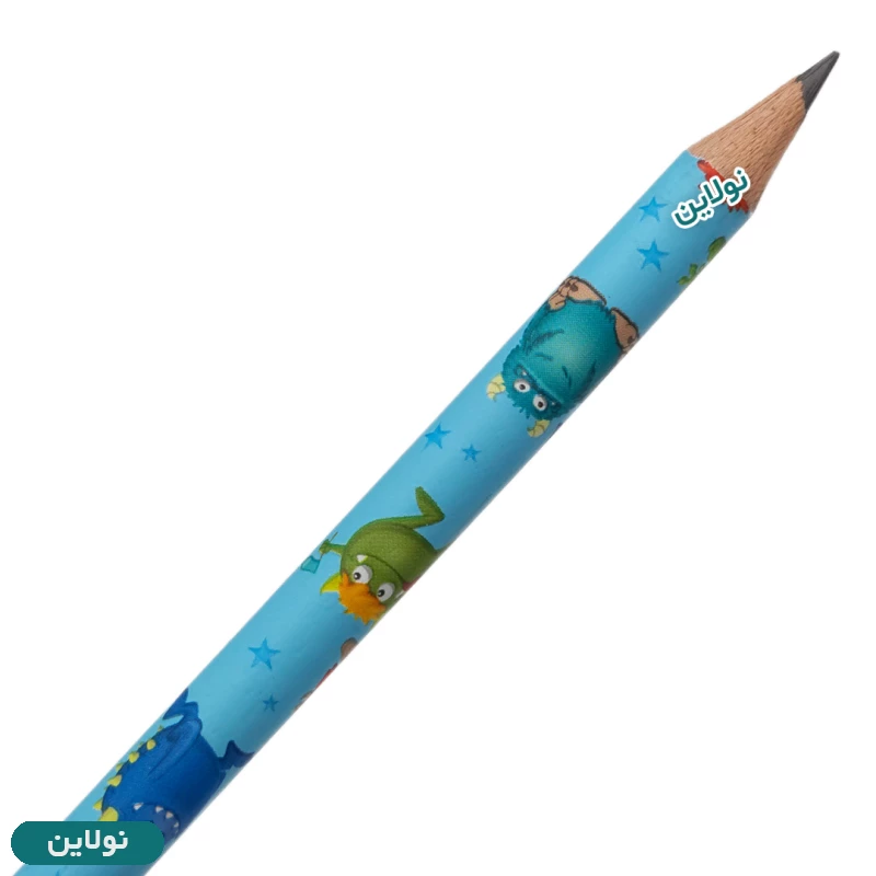 قیمت و خرید مداد مشکی استدلر سری موتیف Motif طرح مانسترز بسته 4 عددی | نولاین