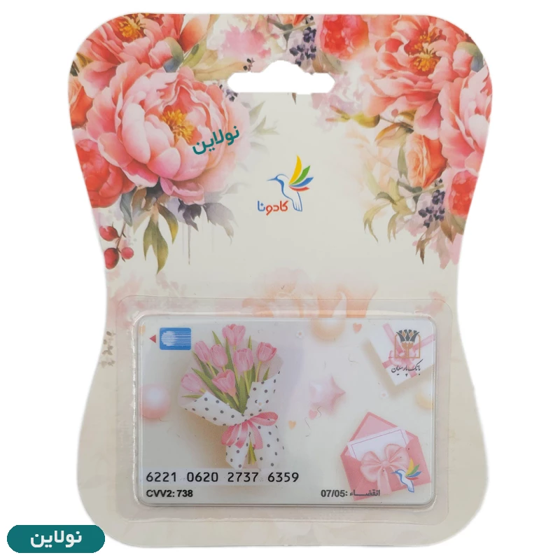 قیمت و خرید کارت هدیه بانکی کادونا مدل عمومی طرح 25 | نولاین