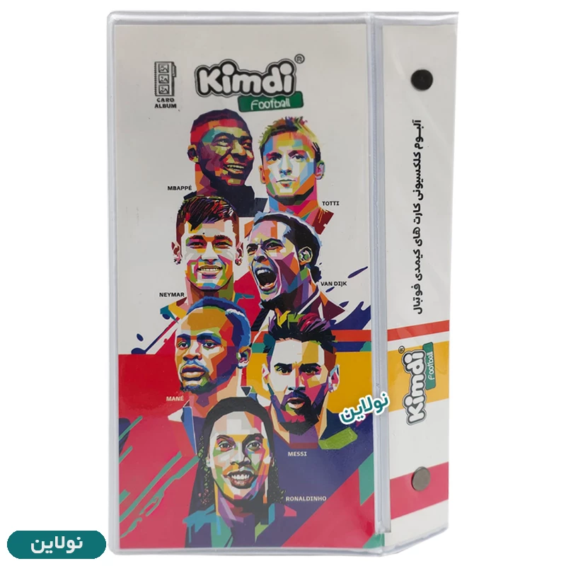 قیمت و خرید آلبوم کارت بازی کیمدی 2026 ظرفیت 120 عددی سری اسطوره ها طرح 4 + 2 کارت کیمدی هدیه | نولاین