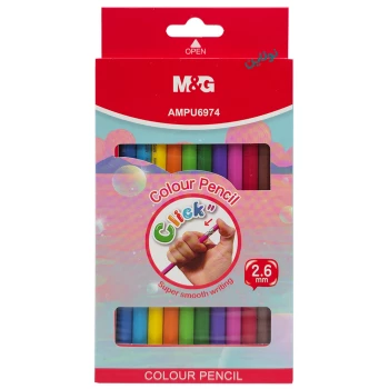 مداد رنگی اتودی 12 رنگ ام اند جی M&G کد AMPU6974 | نولاین