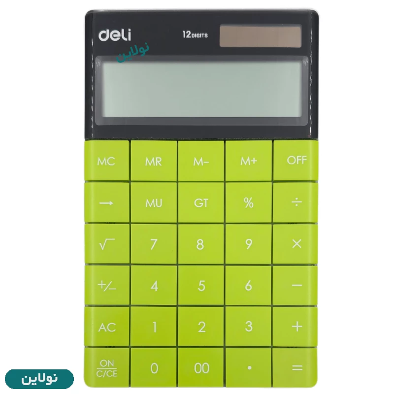قیمت و خرید ماشین حساب رومیزی 12 رقمی دلی مدل Exceed 1589 | نولاین