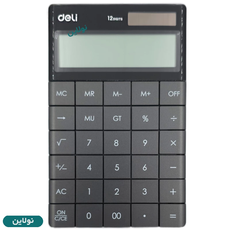 قیمت و خرید ماشین حساب رومیزی 12 رقمی دلی مدل Exceed 1589 | نولاین