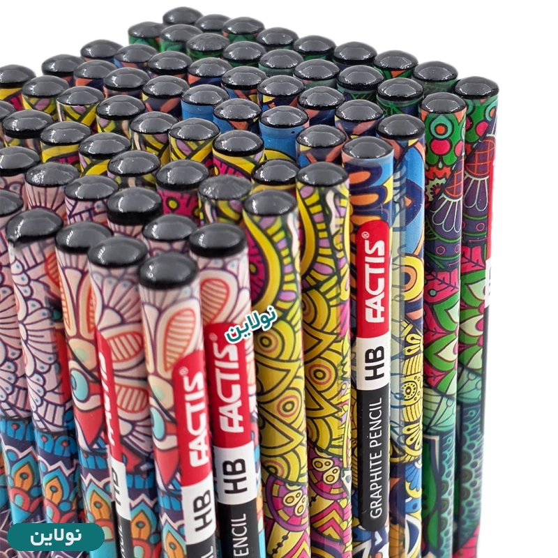 قیمت و خرید مداد مشکی فکتیس طرح ترنج | نولاین