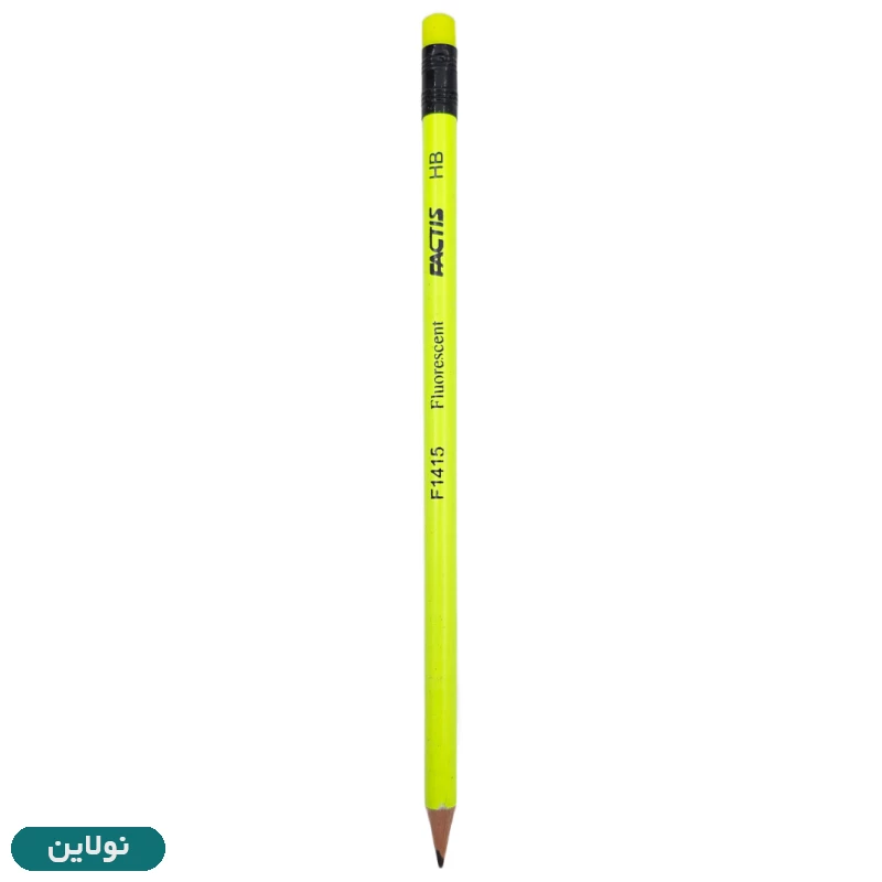 قیمت و خرید مداد مشکی پاک کن دار فکتیس طرح فلورسنت بسته 4 عددی | نولاین
