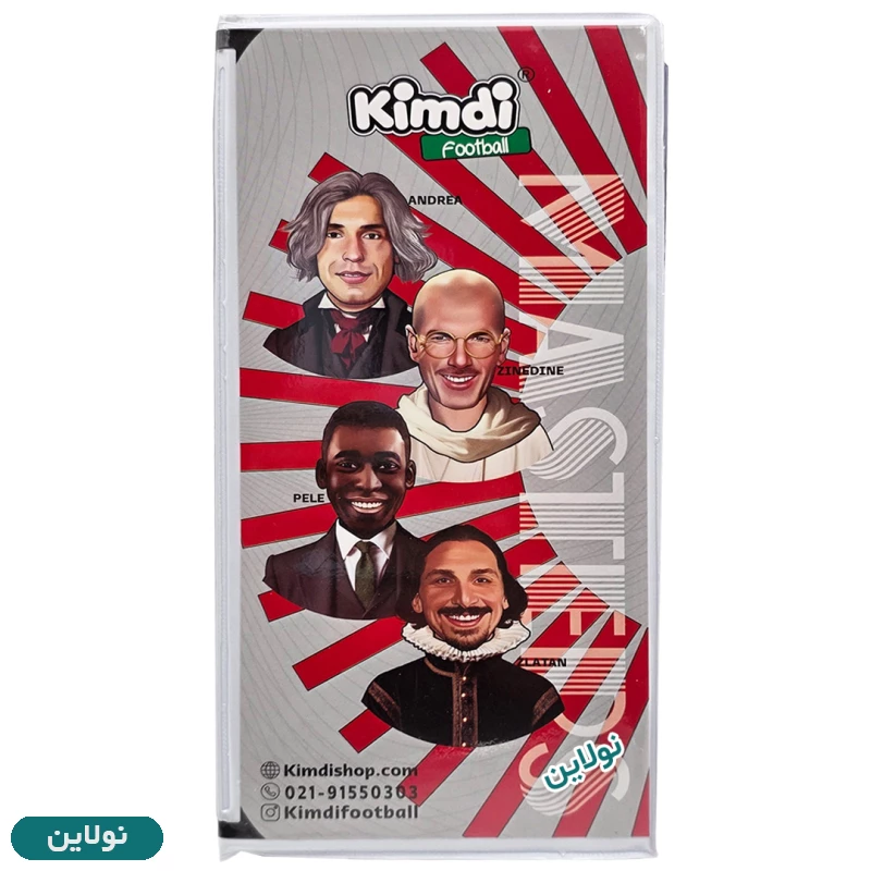 قیمت و خرید آلبوم کارت بازی کیمدی 2026 ظرفیت 120 عددی طرح مسترز Masters | نولاین