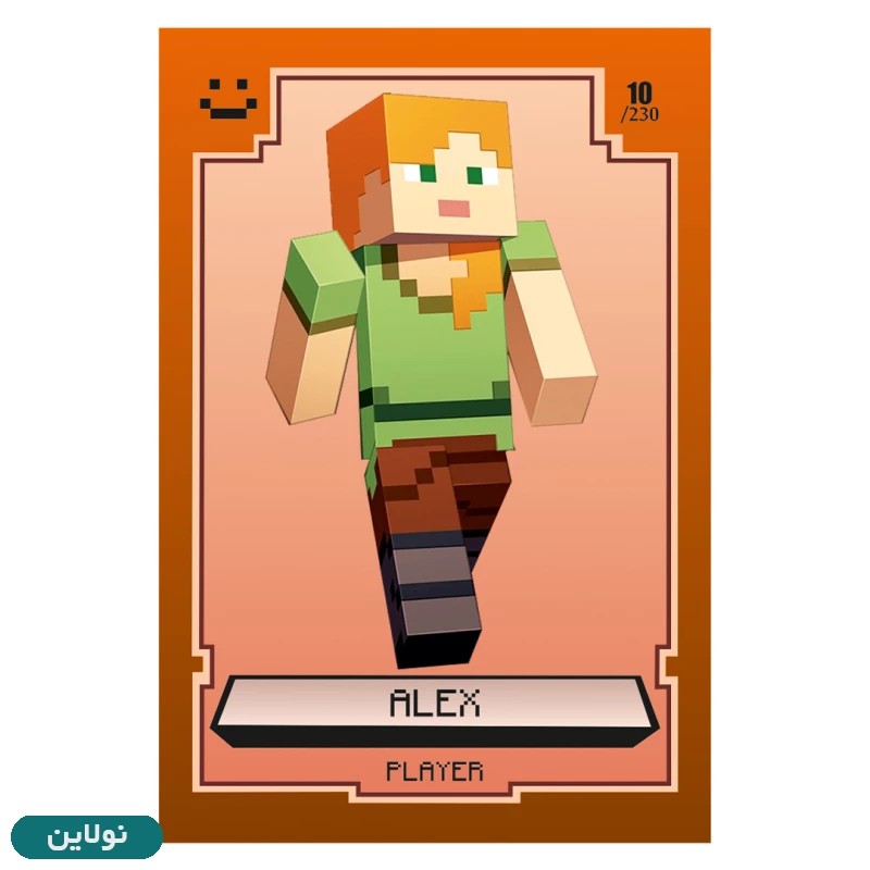 قیمت و خرید کارت بازی مونگا سری ماینکرافت 2026 Minecraft بسته 6 عددی | نولاین