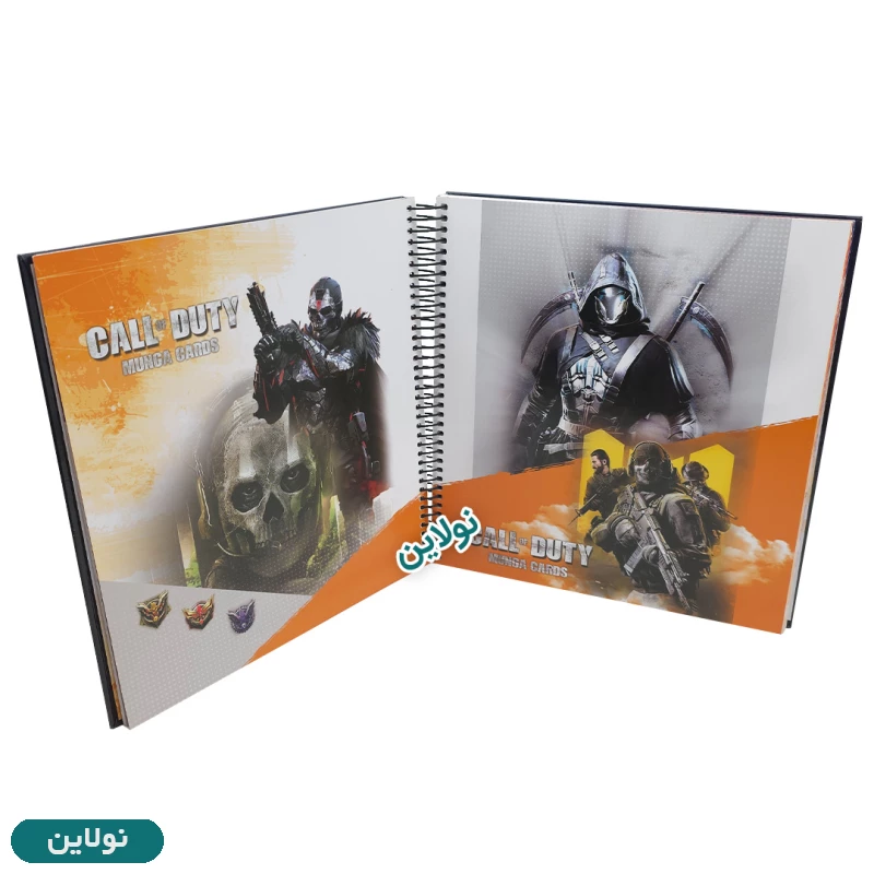 قیمت و خرید آلبوم کارت بازی کال آف دیوتی مدل کتالبوم مونگا کالاف ظرفیت 246 عددی | نولاین
