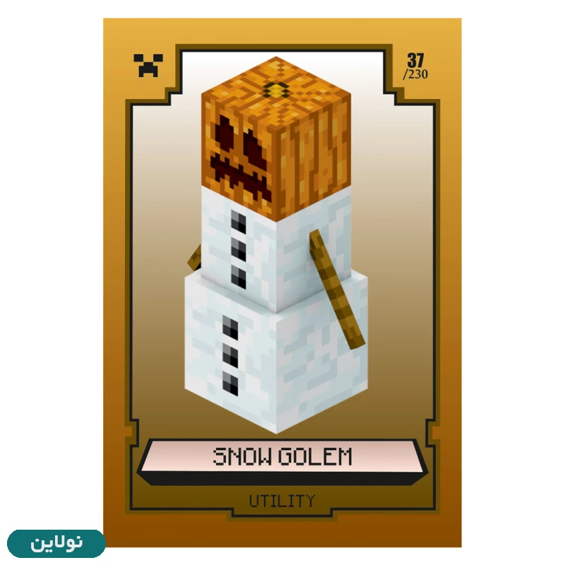 قیمت و خرید کارت بازی مونگا سری ماینکرافت 2026 Minecraft بسته 24 عددی | نولاین