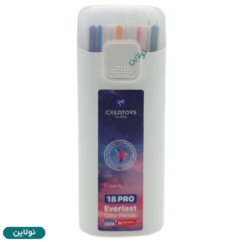 قیمت و خرید مداد رنگی اتودی 18 رنگ Pro سی کلاس مدل Everlast Pro ضخامت 3 میلی متری + تراش کد CP30-18 | نولاین