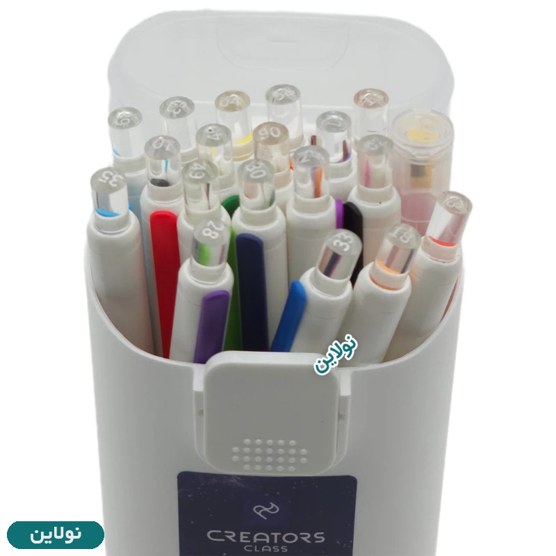 قیمت و خرید مداد رنگی اتودی 18 رنگ Pro سی کلاس مدل Everlast Pro ضخامت 3 میلی متری + تراش کد CP30-18 | نولاین