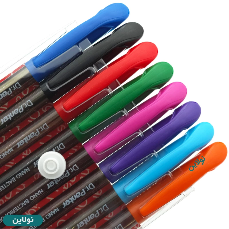 قیمت و خرید خودکار نانو آنتی باکتریال دکتر پنتر ضخامت 0.7 میلی متری بسته 8 عددی کد DP105 WP8 | نولاین