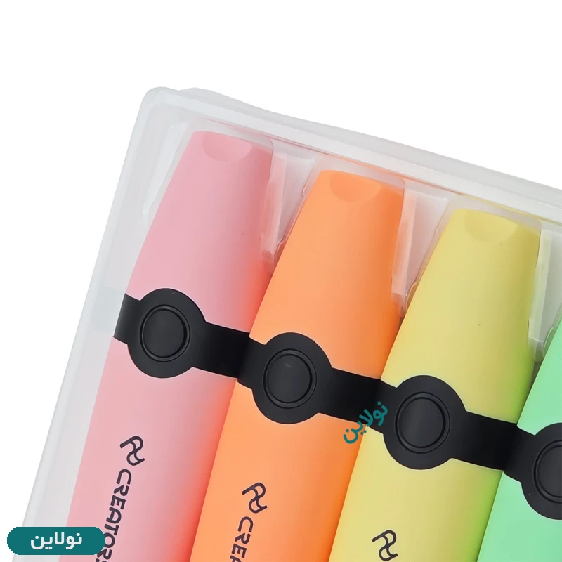 قیمت و خرید ماژیک علامت زن مدل هایلایتر پاستلی لومو lumo سی کلاس بسته 6 عددی کد HLP-6 | نولاین