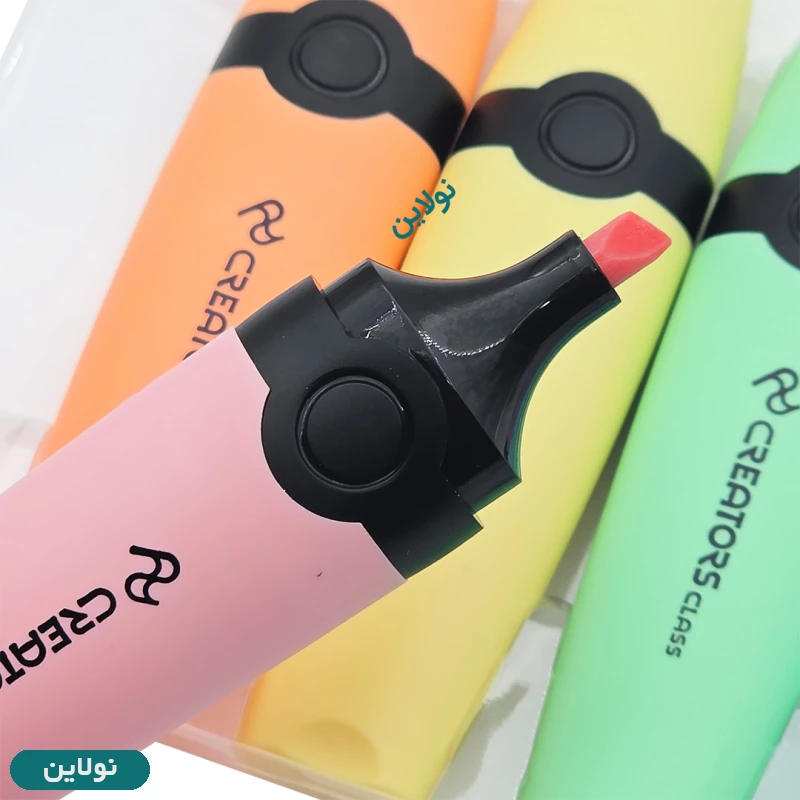 قیمت و خرید ماژیک علامت زن مدل هایلایتر پاستلی لومو lumo سی کلاس بسته 6 عددی کد HLP-6 | نولاین