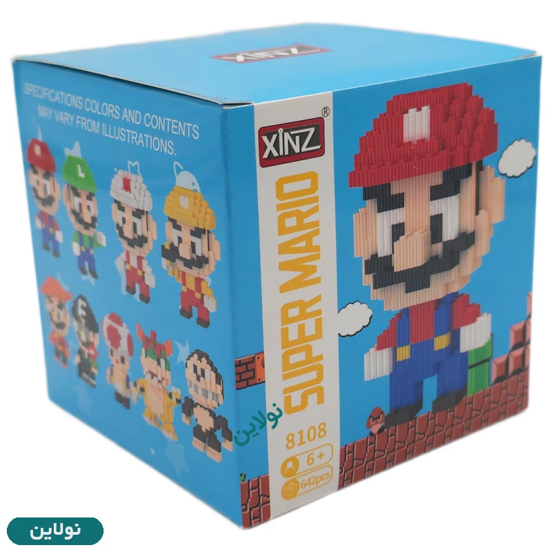 قیمت و خرید لگو بلاک شخصیت طرح سوپر ماریو Xinz کد 8108 | نولاین