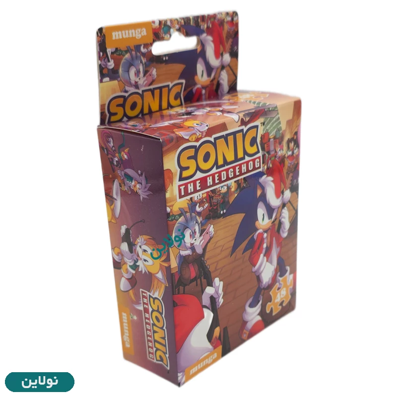 قیمت و خرید پازل 48 تکه مونگا طرح سونیک | نولاین