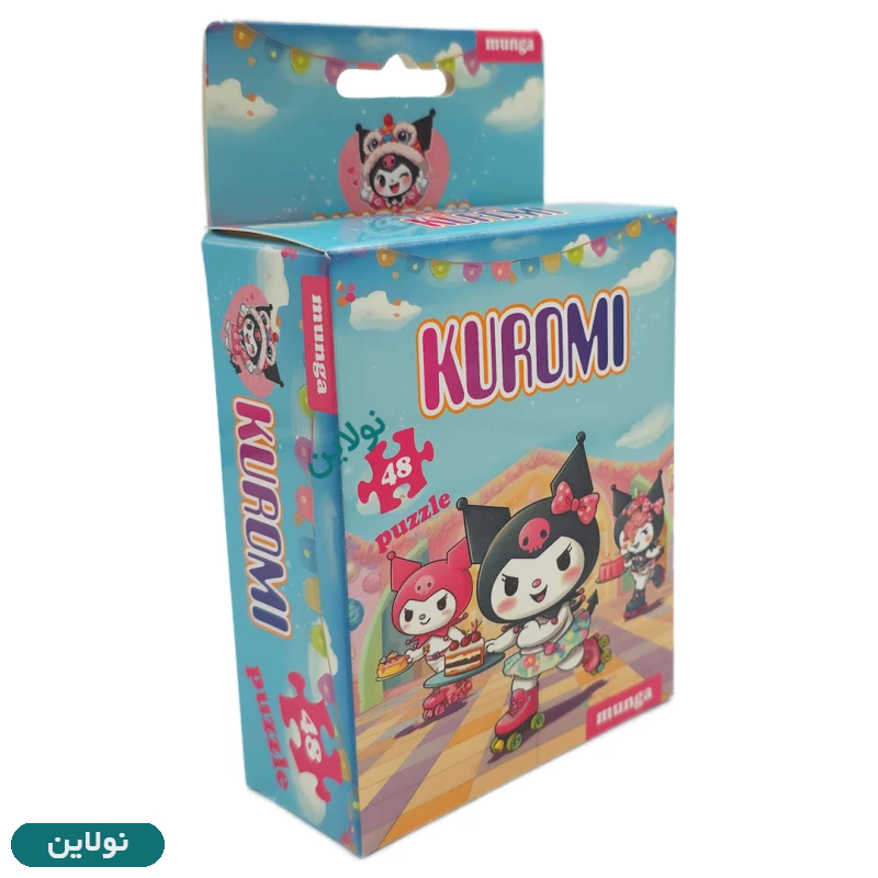 قیمت و خرید پازل 48 تکه مونگا طرح کرومی اسکیت سوار | نولاین