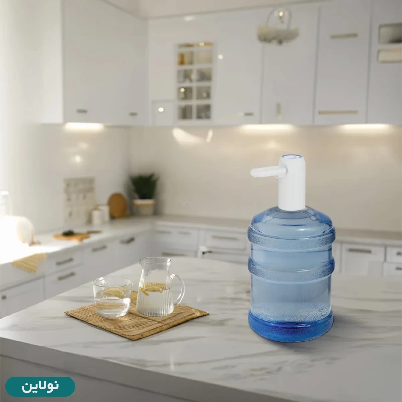 قیمت و خرید پمپ آب شارژی قابل حمل گرین لاین مدل Auto Water Pump کد GNAUWATPMWH | نولاین