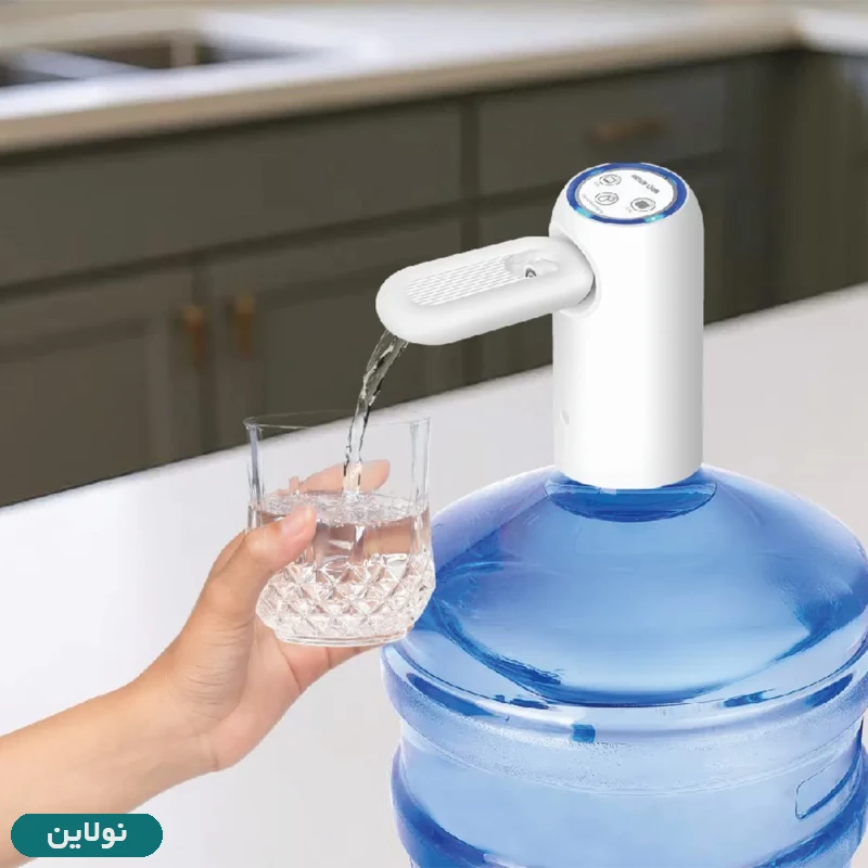 قیمت و خرید پمپ آب شارژی قابل حمل گرین لاین مدل Auto Water Pump کد GNAUWATPMWH | نولاین