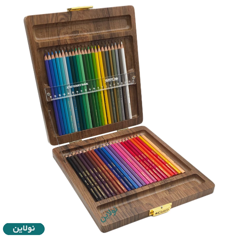 قیمت و خرید مداد رنگی 48 رنگ ویکتوریا کنکو Victoria جعبه چوبی | نولاین