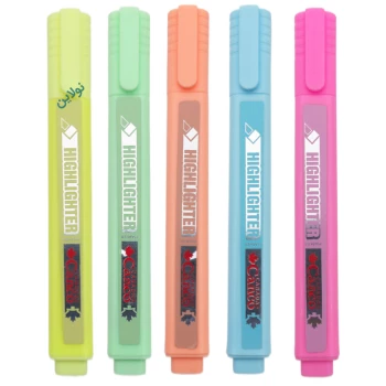 ماژیک هایلایتر کنکو بسته 5 رنگ مدل پاستلی | نولاین