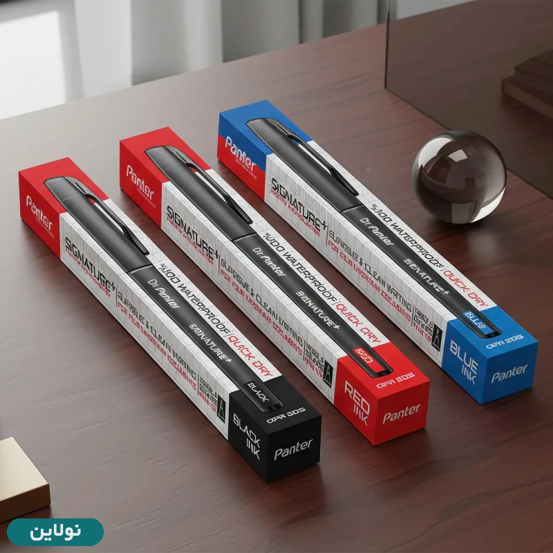 قیمت و خرید روان نویس سیگنچر پنتر ضخامت 0.7 میلی متری بسته 6 عددی Signature plus کد DPR-205 | نولاین