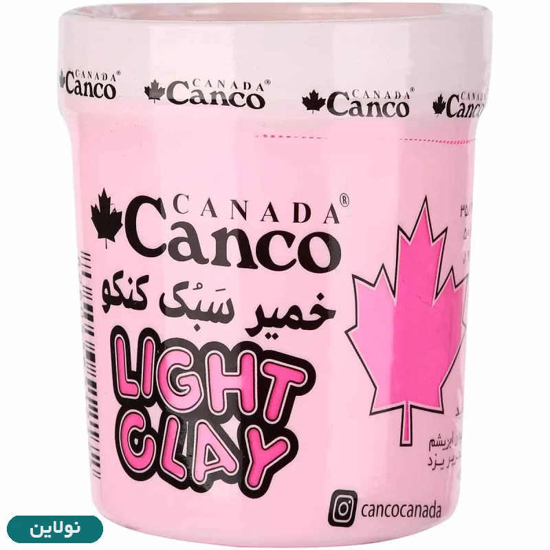 قیمت و خرید خمیر کلی سبک تک رنگ کنکو 85 گرمی مدل جارپیچی | نولاین