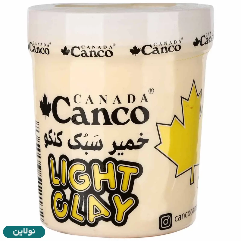 قیمت و خرید خمیر کلی سبک تک رنگ کنکو 85 گرمی مدل جارپیچی | نولاین