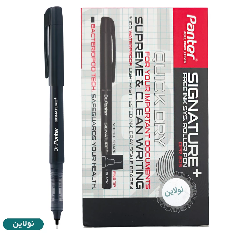 قیمت و خرید روان نویس سیگنچر پنتر ضخامت 0.7 میلی متری بسته 6 عددی Signature plus کد DPR-205 | نولاین