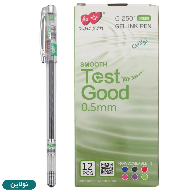 قیمت و خرید روان نویس تست گود ضخامت 0.5 میلی متری test good بسته 12 عددی | نولاین