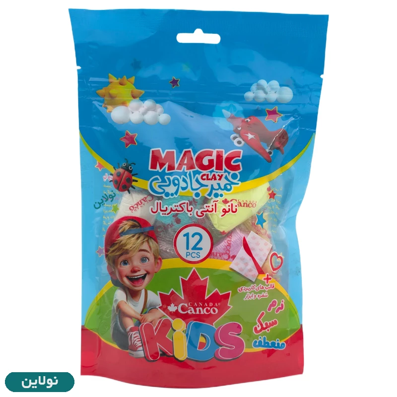 قیمت و خرید خمیر کلی سبک 12 عدد ابزار دار کنکو | نولاین