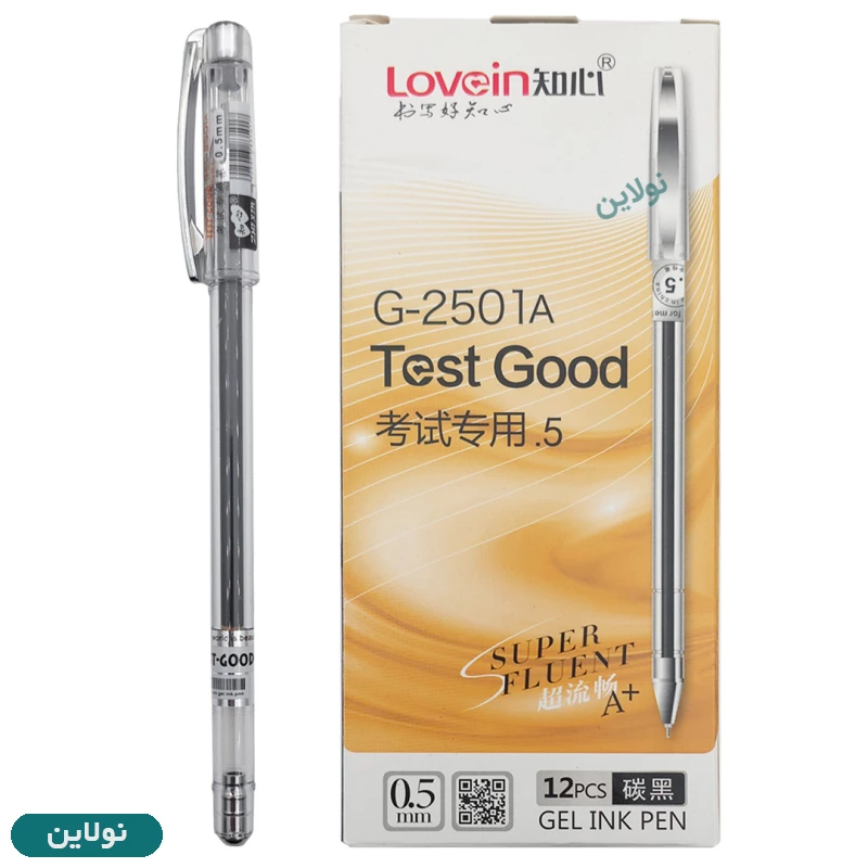 قیمت و خرید روان نویس تست گود ضخامت 0.5 میلی متری test good بسته 12 عددی | نولاین