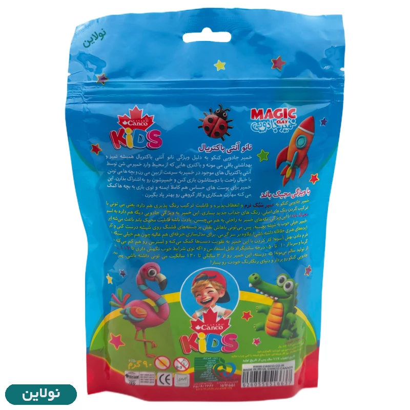 قیمت و خرید خمیر کلی سبک 12 عدد ابزار دار کنکو | نولاین