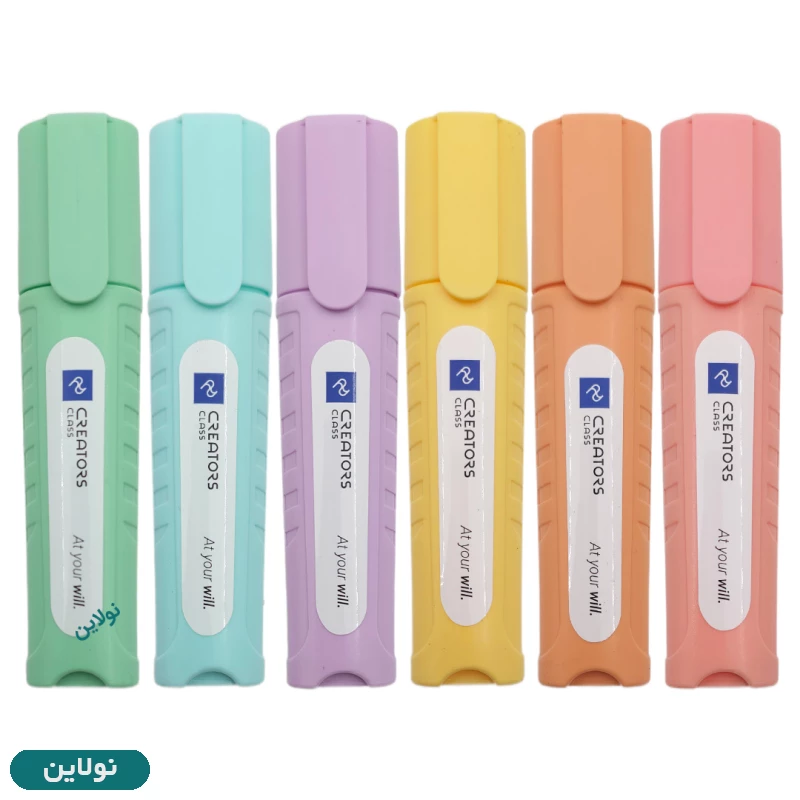 قیمت و خرید ماژیک هایلایتر مدل علامت زن بریزی پاستلی Breezy سی کلاس بسته 6 عددی کد CCBRHP | نولاین