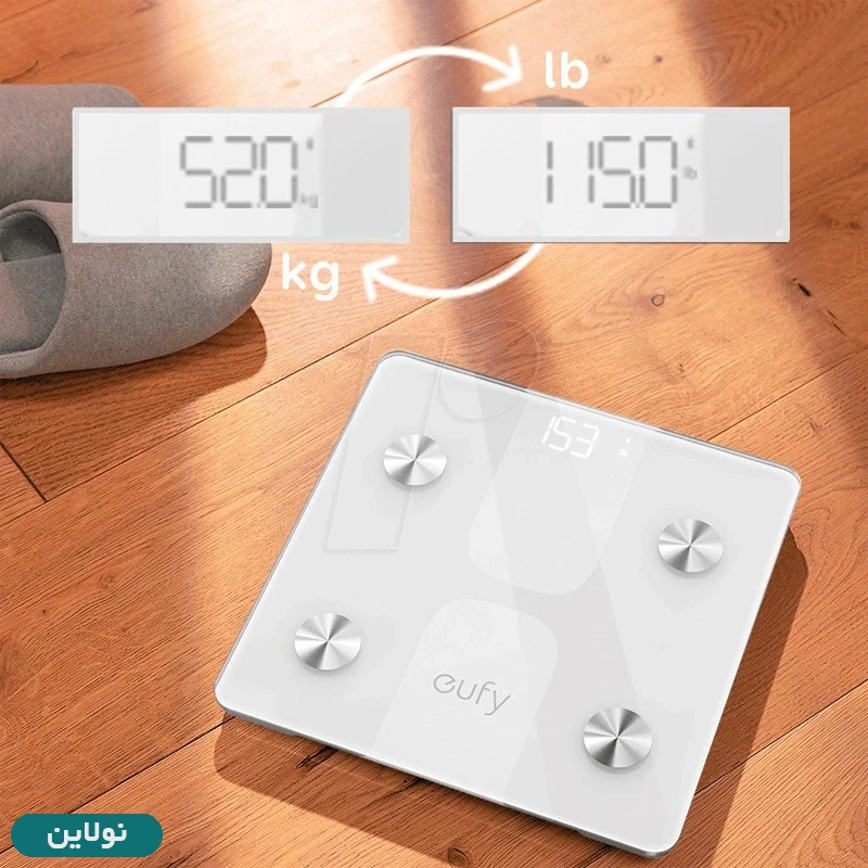 قیمت و خرید ترازو هوشمند انکر Eufy Smart Scales C1 مدل T9146 | نولاین