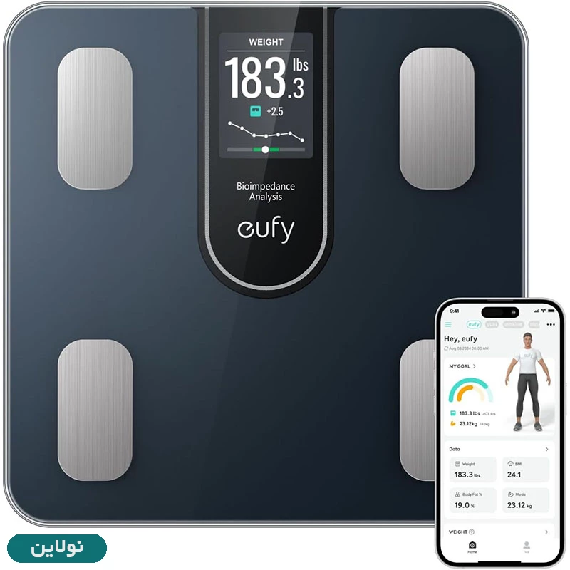 قیمت و خرید ترازو هوشمند انکر Eufy Smart Scales C20 مدل T9130 | نولاین