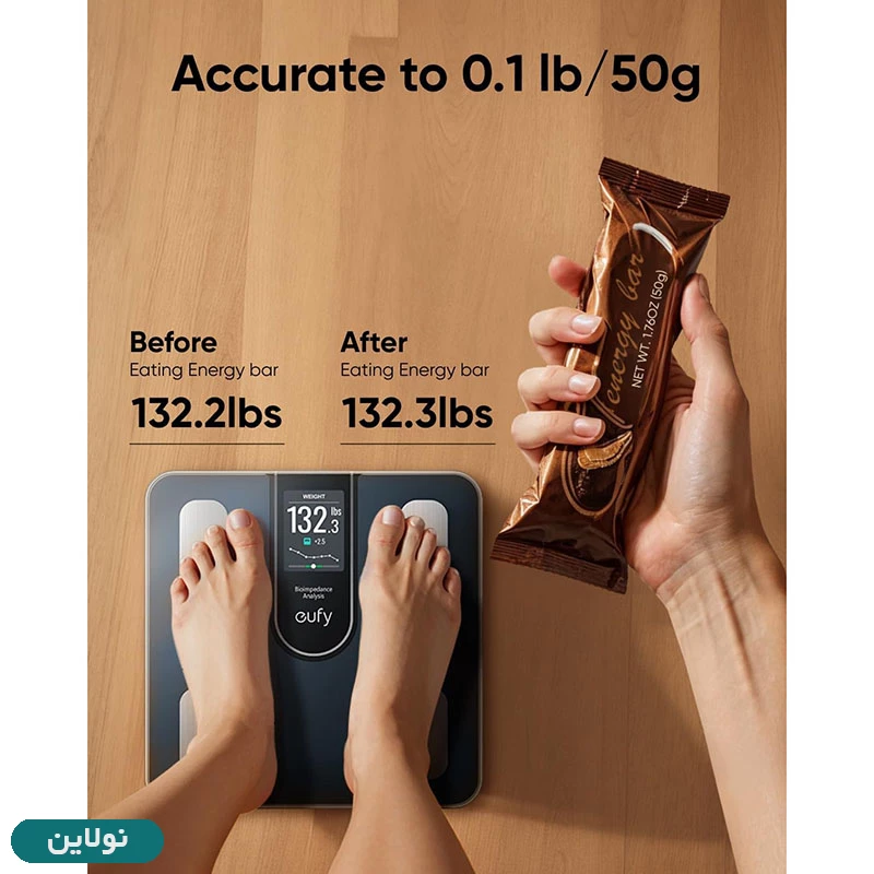 قیمت و خرید ترازو هوشمند انکر Eufy Smart Scales C20 مدل T9130 | نولاین