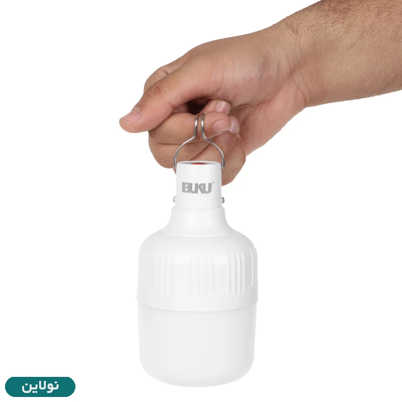 قیمت و خرید لامپ مدل چراغ شارژی قابل حمل بوکو مدل 20 وات کد BUKU LED LB-02 | نولاین