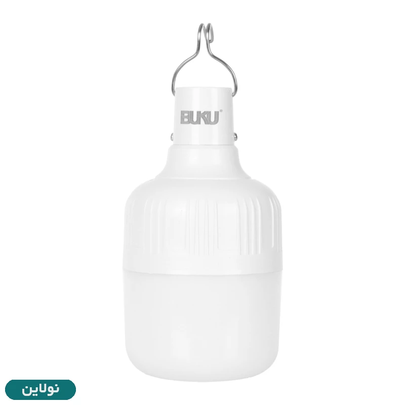 قیمت و خرید لامپ مدل چراغ شارژی قابل حمل بوکو مدل 20 وات کد BUKU LED LB-02 | نولاین
