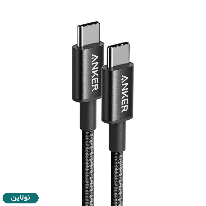 قیمت و خرید کابل شارژ فست type-c به type-c انکر 60W طول 1 متر مدل A8752H11 | نولاین