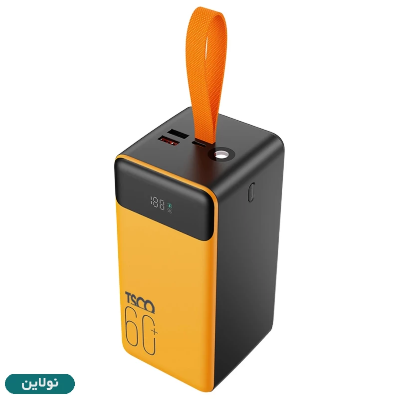 قیمت و خرید پاوربانک فست شارژ 22.5W تسکو ظرفیت 60000mAh کد TP 6001 | نولاین