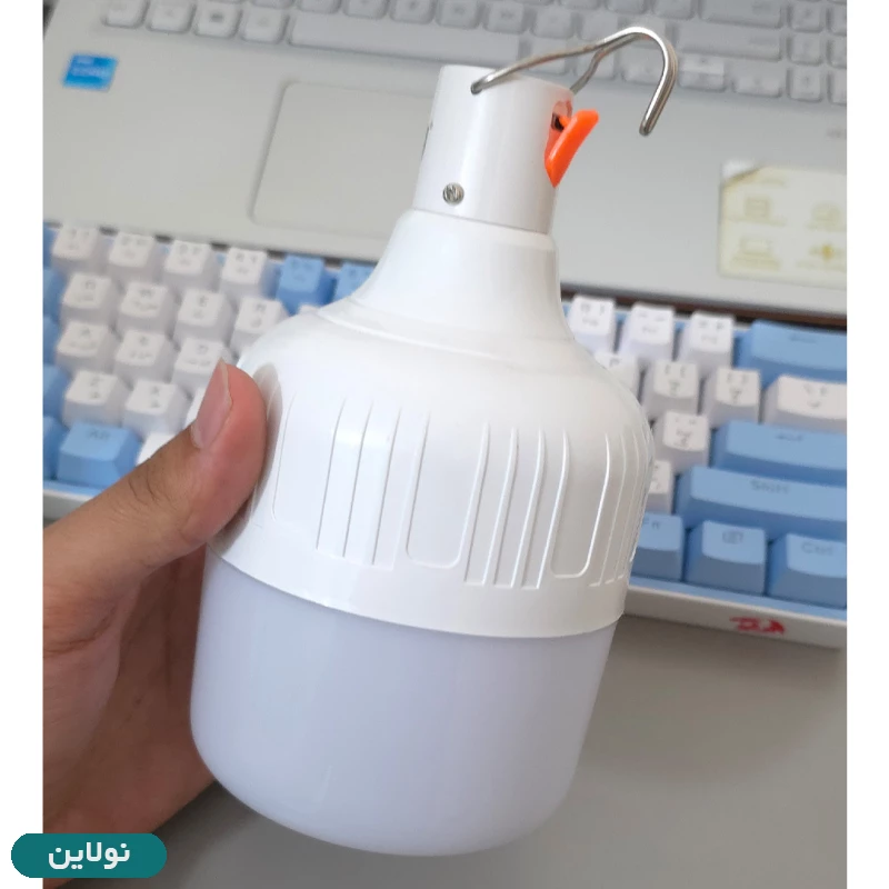 قیمت و خرید لامپ مدل چراغ شارژی قابل حمل بوکو مدل 40 وات کد BUKU LED LB-03 | نولاین