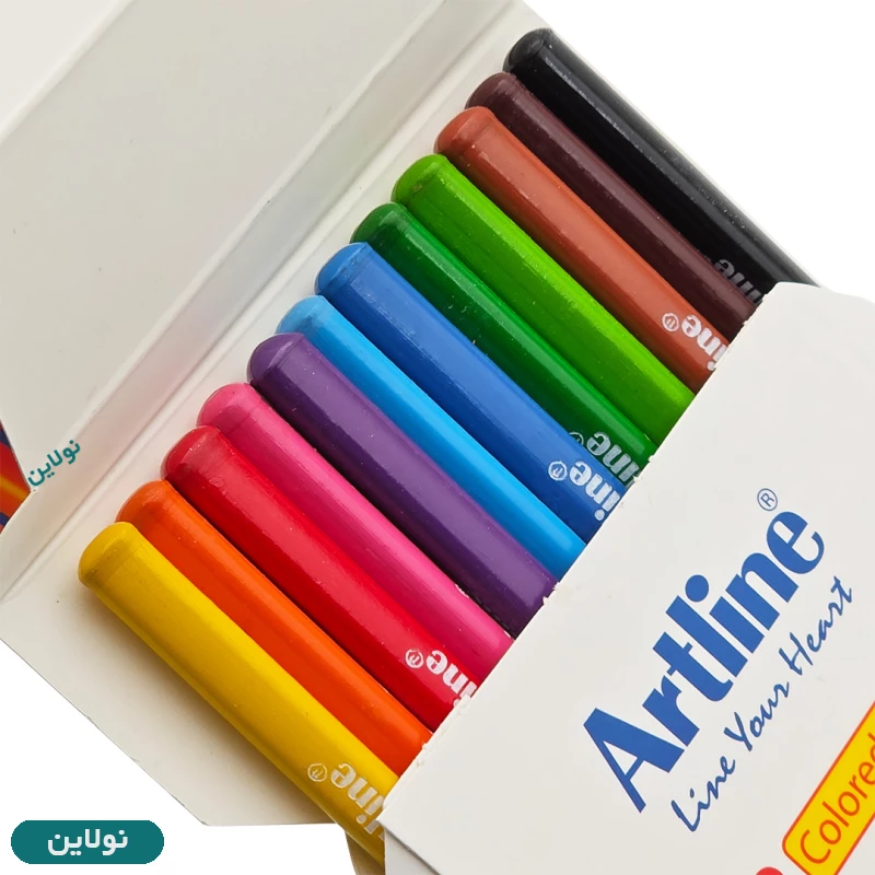 قیمت و خرید مداد رنگی 12 رنگ آرت لاین artline جعبه مقوایی کد ECP12-P/IL | نولاین
