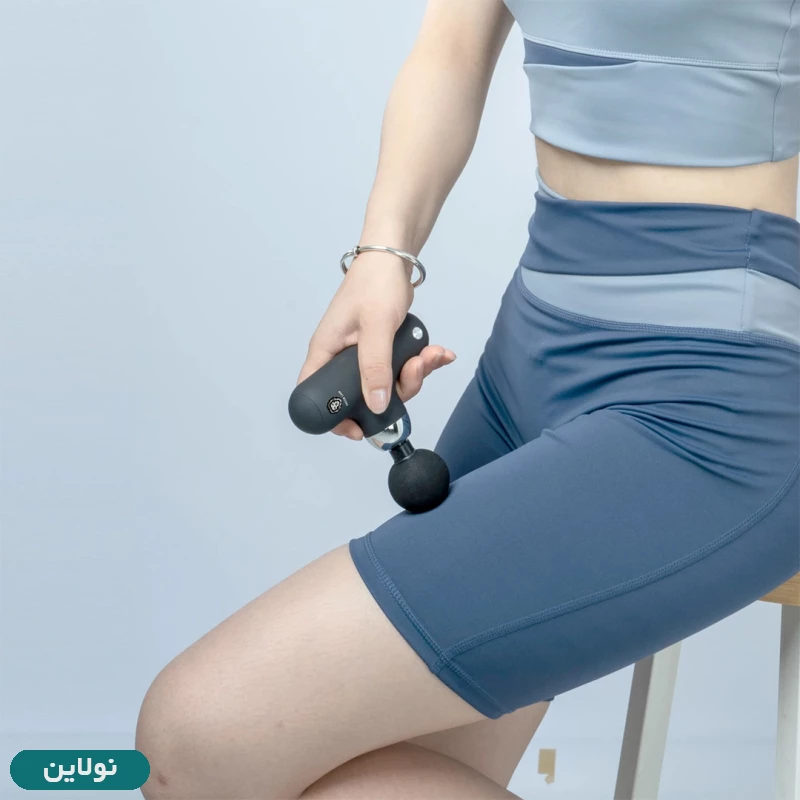 قیمت و خرید ماساژور تفنگی شارژی گرین لاین Mini Massage Gun Pro مدل GNMIMGUNPBK | نولاین