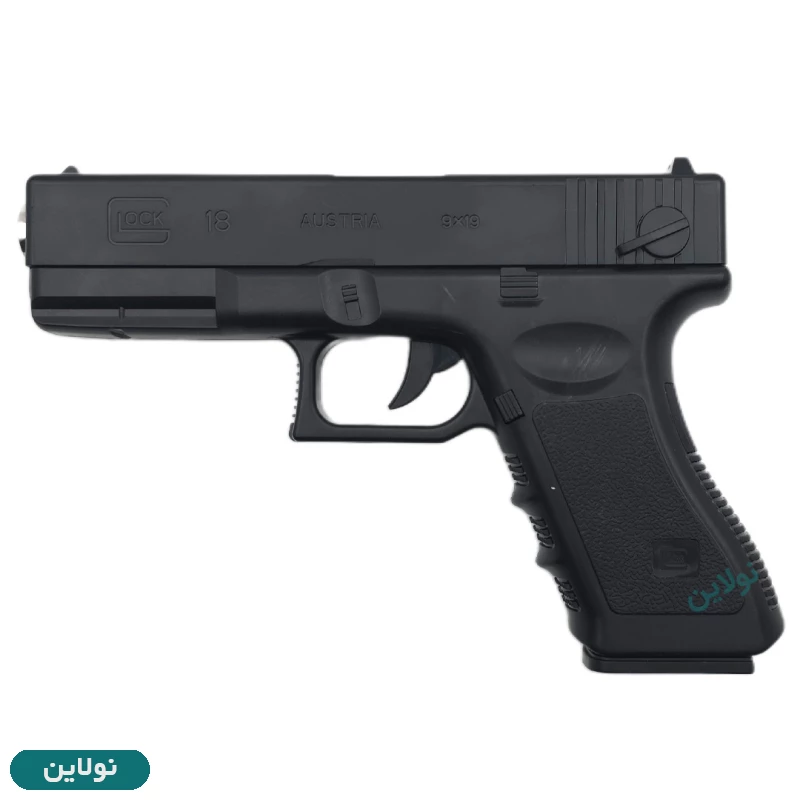 قیمت و خرید تفنگ اسباب بازی مدل کلت لیزر دار P180-2 | نولاین