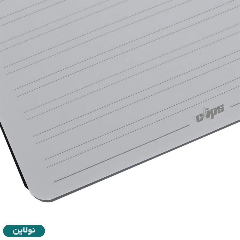 قیمت و خرید دفتر زبان 2 خط 50 برگ سیمی کلیپس Clips طرح کوسه Shark کد 0520 | نولاین