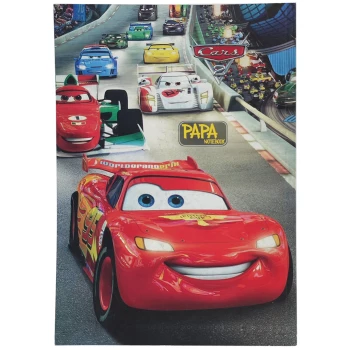 دفتر مشق تک خط 80 برگ Papa بدون سیم طرح ماشین ها | نولاین